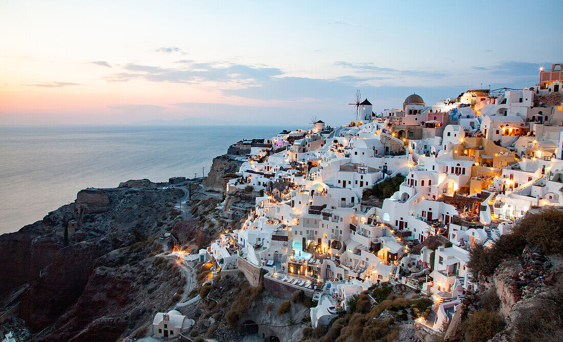 Wunderschöne Insel Santorin, Kykladen, Griechische Inseln, Griechenland, Europa