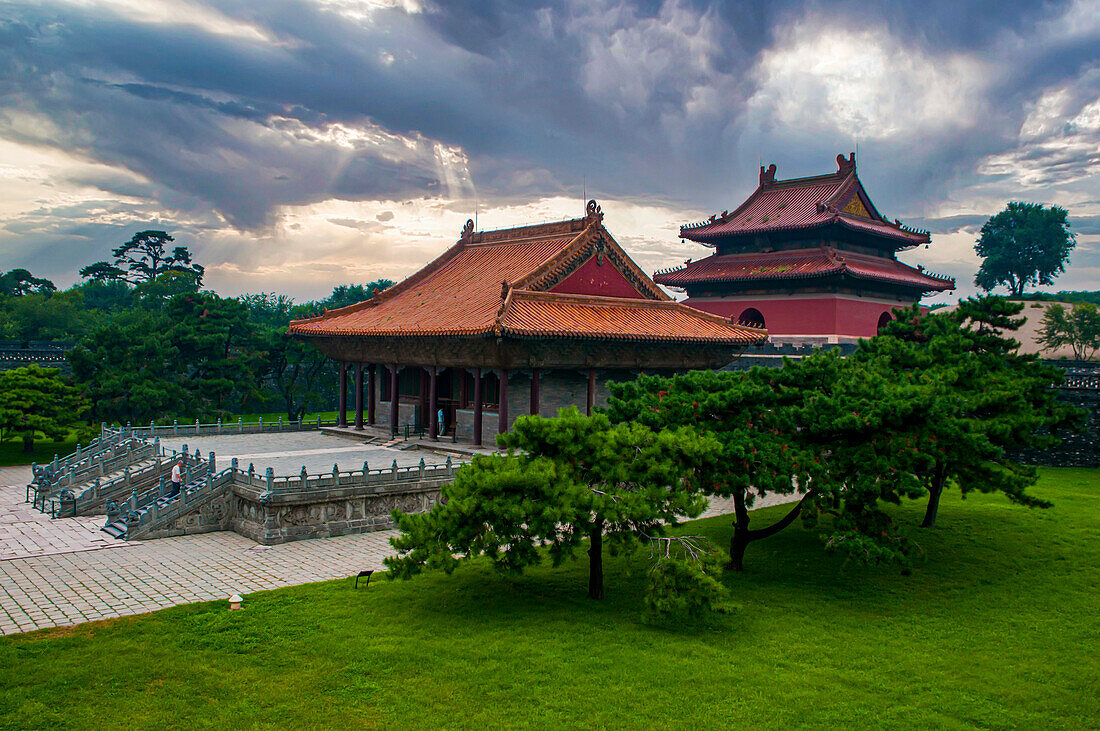 The Zhaoling Tomb of the Qing Dynasty (The North Tomb), UNESCO World Heritage Site, Shenyang, Liaoning, China, Asia