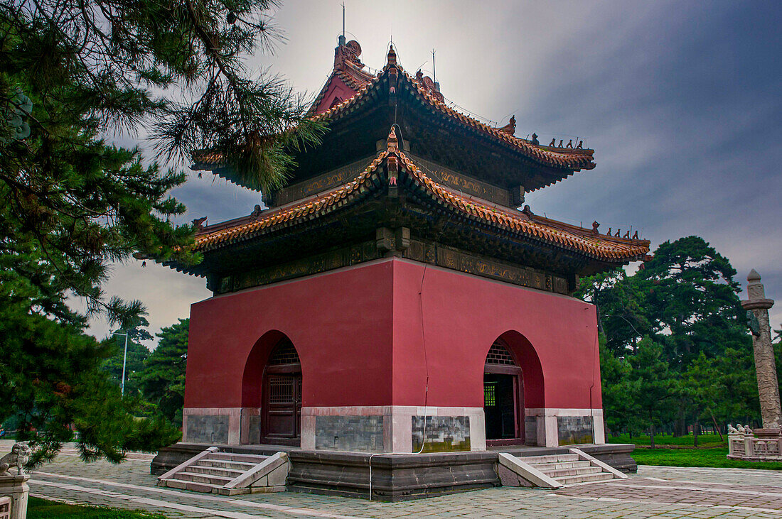 Das Zhaoling-Grab der Qing-Dynastie (Das Nordgrab), UNESCO-Welterbestätte, Shenyang, Liaoning, China, Asien