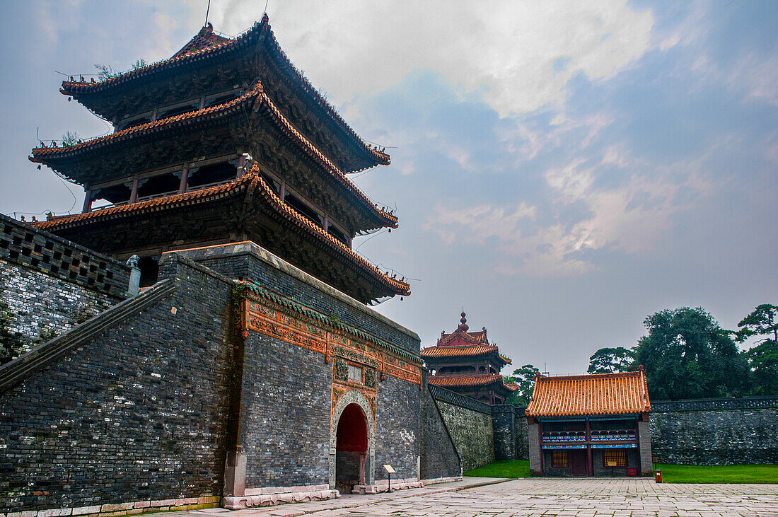 The Zhaoling Tomb of the Qing Dynasty (The North Tomb), UNESCO World Heritage Site, Shenyang, Liaoning, China, Asia