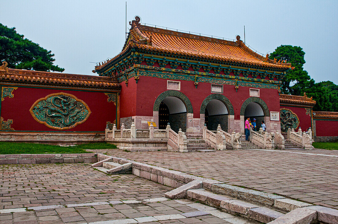 Das Zhaoling-Grab der Qing-Dynastie (Das Nordgrab), UNESCO-Welterbestätte, Shenyang, Liaoning, China, Asien