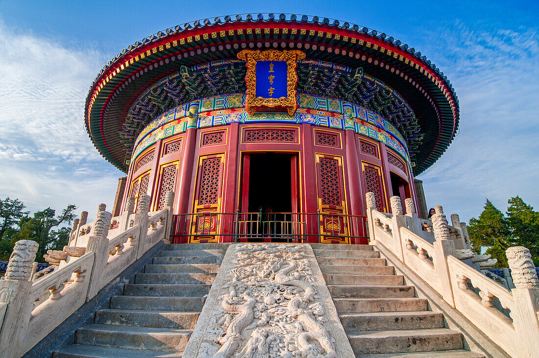 Der Erntedanktempel (Himmelstempel), UNESCO-Weltkulturerbe, Peking, China, Asien