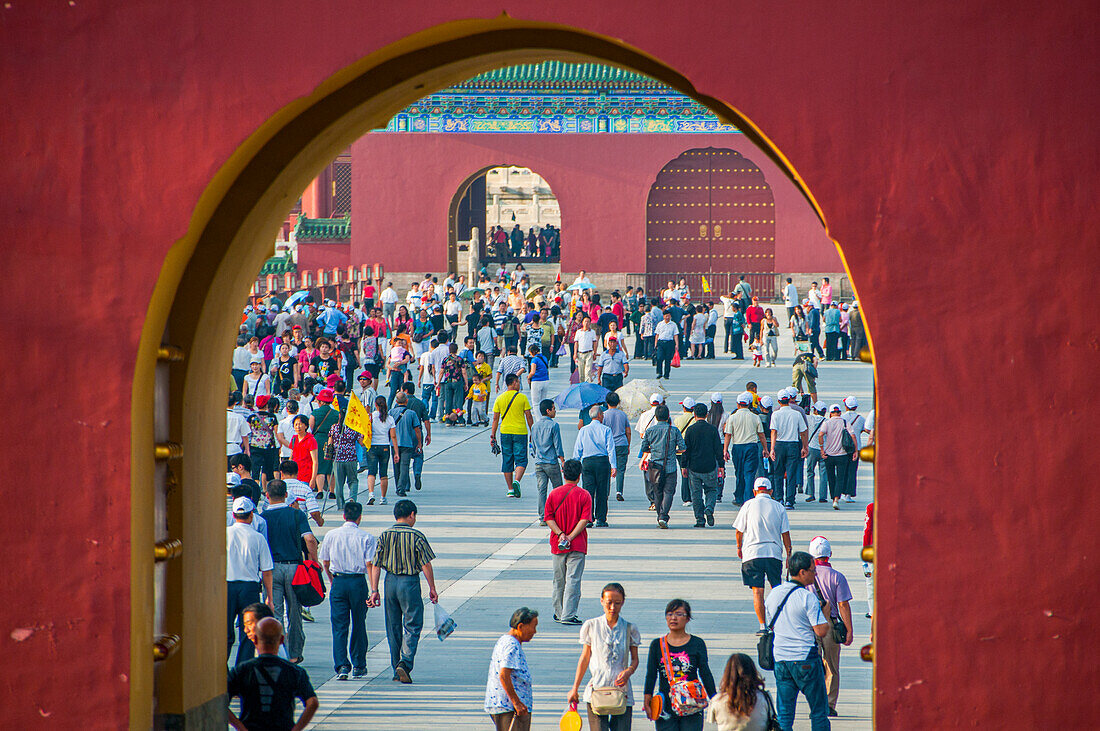 The Temple of Harvest (Temple of Heaven), UNESCO World Heritage Site, Beijing, China, Asia