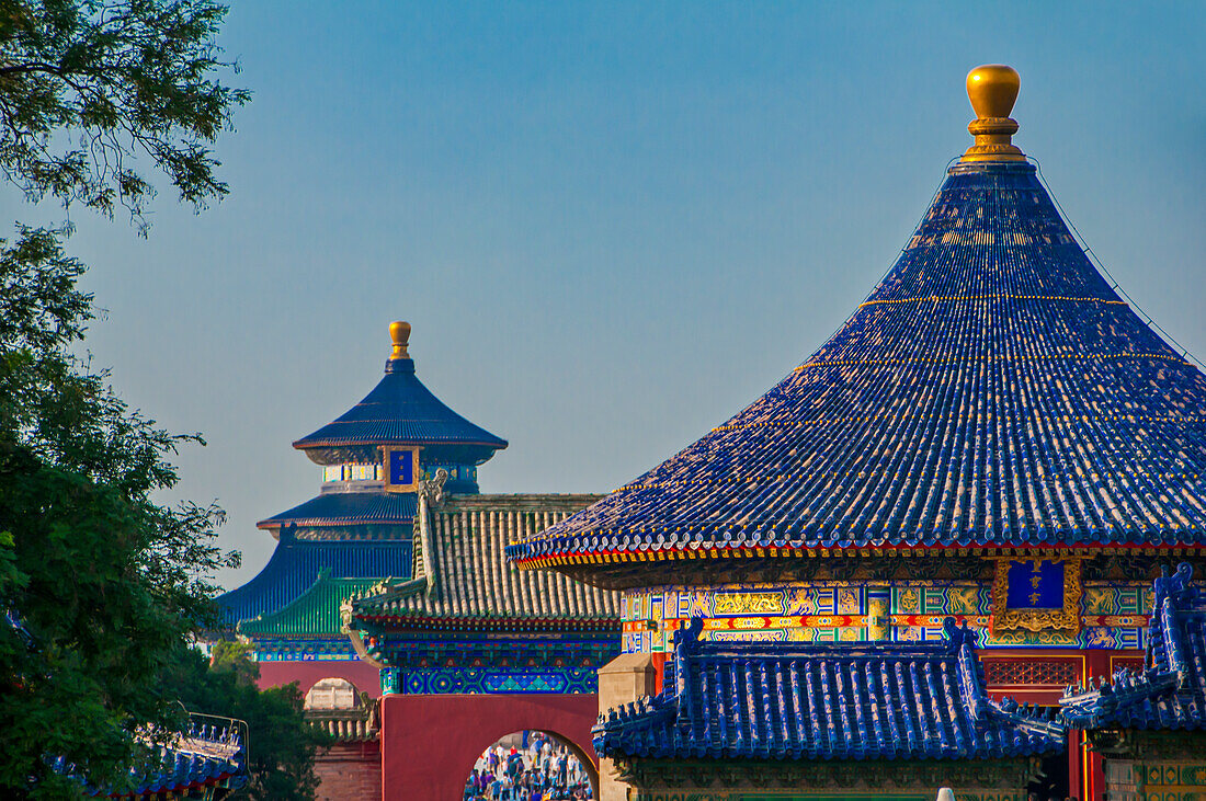 Der Erntedanktempel (Himmelstempel), UNESCO-Weltkulturerbe, Peking, China, Asien