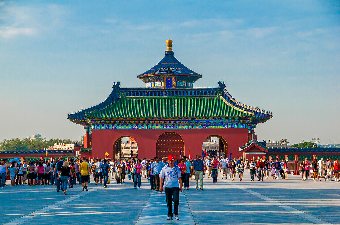 Der Erntedanktempel (Himmelstempel), UNESCO-Weltkulturerbe, Peking, China, Asien