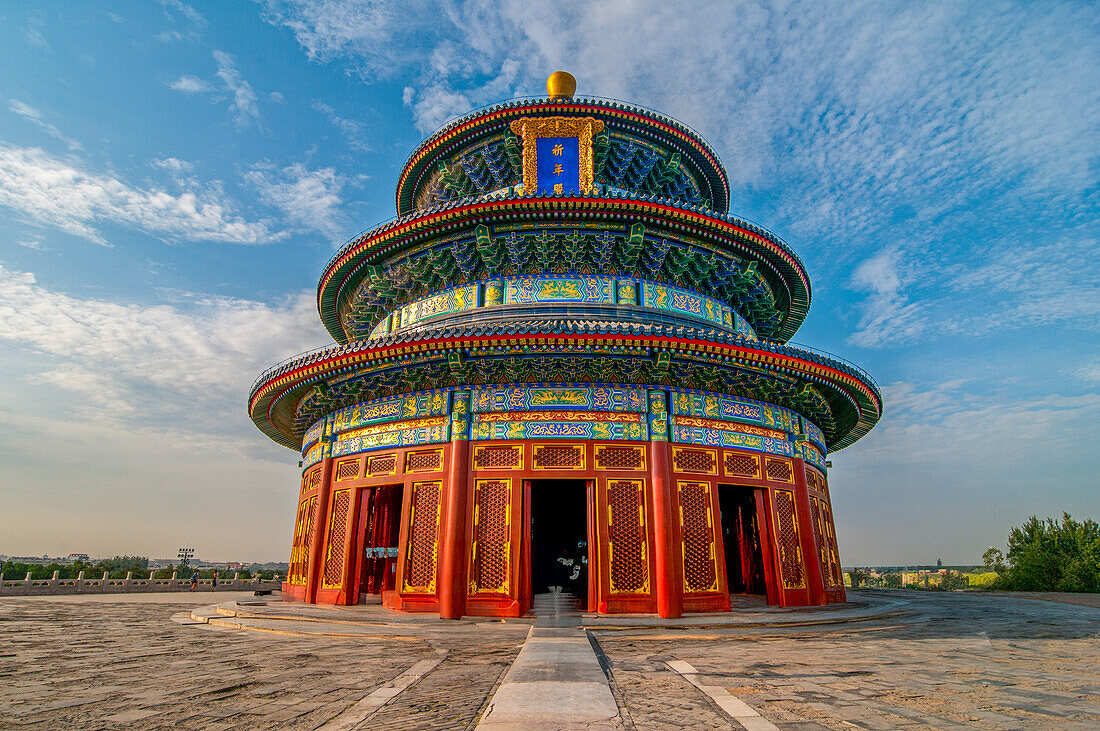 Der Erntedanktempel (Himmelstempel), UNESCO-Weltkulturerbe, Peking, China, Asien