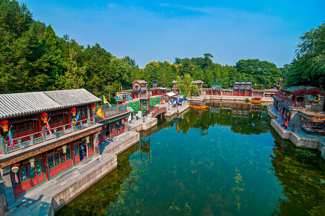 Der Sommerpalast, UNESCO-Welterbestätte, Peking, China, Asien