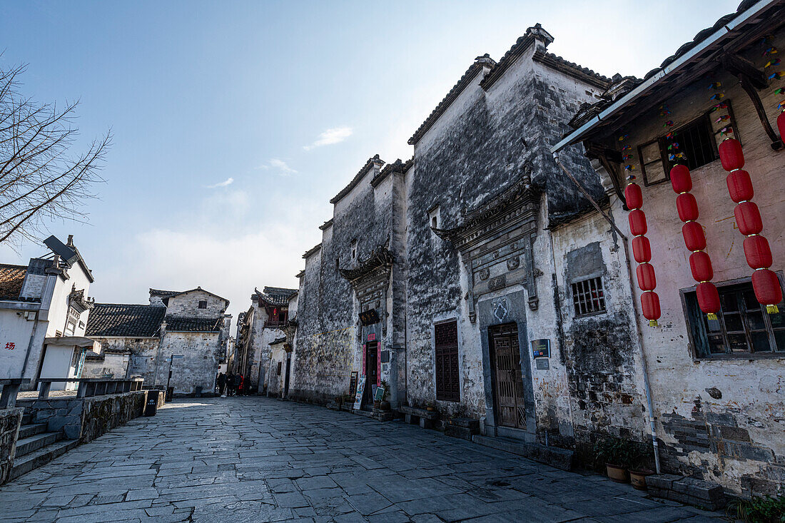 Merchant house in Xidi historic ancient village, UNESCO World Heritage Site, Xidi, Anhui, China, Asia