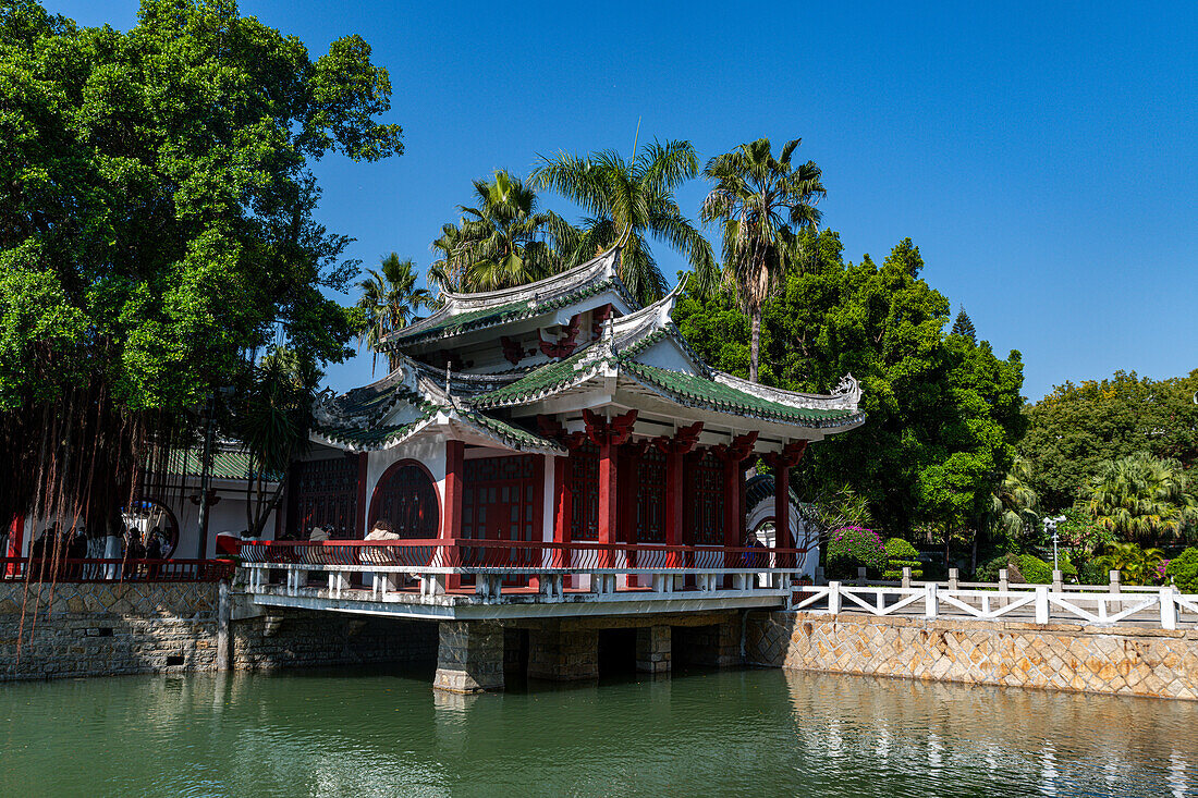 Shuzhuang Garden, Kulangsu International Settlement, UNESCO World Heritage Site, Xiamen, Fujian, China, Asia