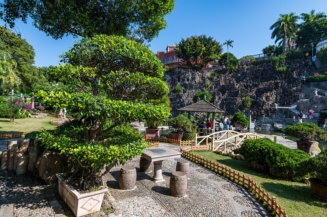 Shuzhuang Garden, Kulangsu International Settlement, UNESCO World Heritage Site, Xiamen, Fujian, China, Asia