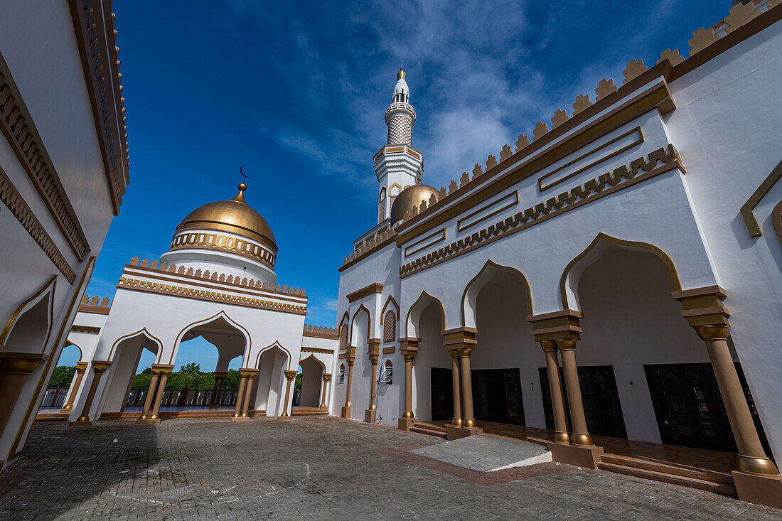 Sultan Hassanal Bolkiah Masjid, Cotabato City, Autonome Region Bangsamoro in Muslim Mindanao, Philippinen, Südostasien, Asien