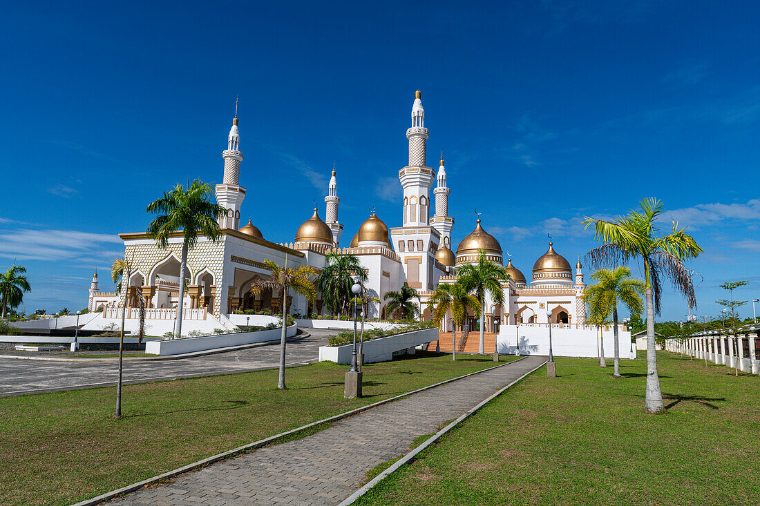 Sultan Hassanal Bolkiah Masjid, Cotabato City, Autonome Region Bangsamoro in Muslim Mindanao, Philippinen, Südostasien, Asien