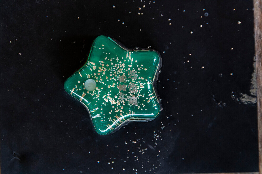 Star sand, Taketomi Island National Park, Ishigaki, Yaeyama island group, Japan, Asia