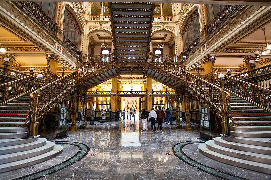 Palacio de Correos de Mexico (Postal Palace of Mexico City), 1907, Mexico City, Mexico, North America