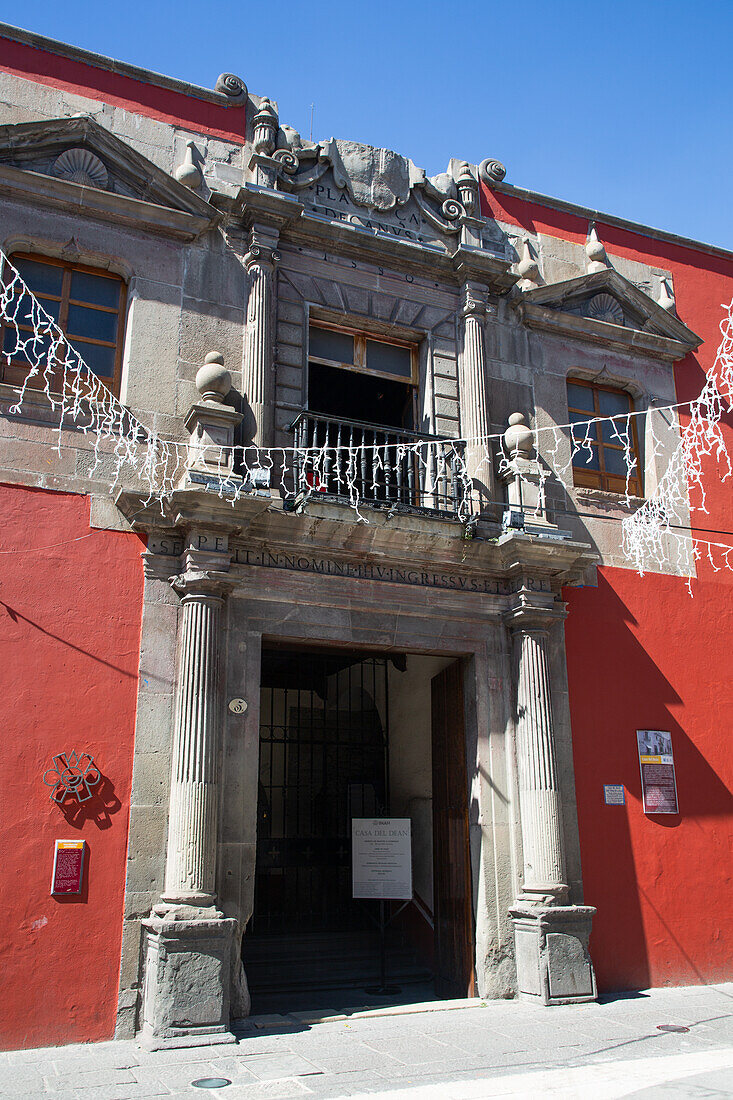 Casa del Dean, 1580, Ältestes Haus von Puebla, Historisches Zentrum, UNESCO-Weltkulturerbe, Puebla-Stadt, Bundesstaat Puebla, Mexiko, Nordamerika