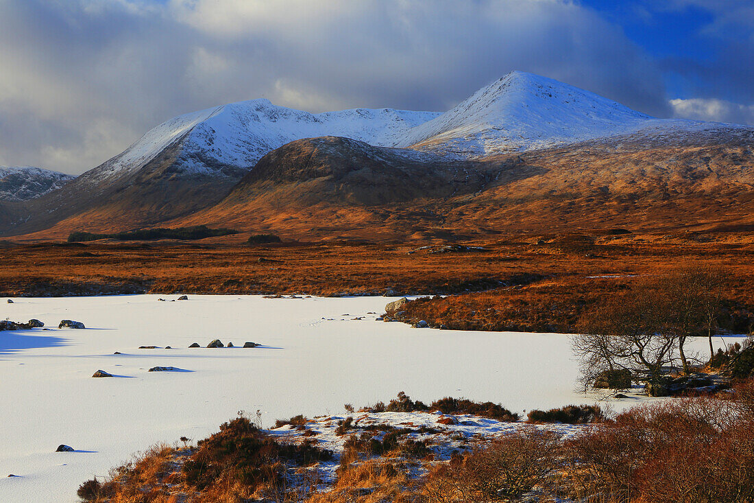 Rannoch Moor, Highlands, Schottland, Vereinigtes Königreich, Europa