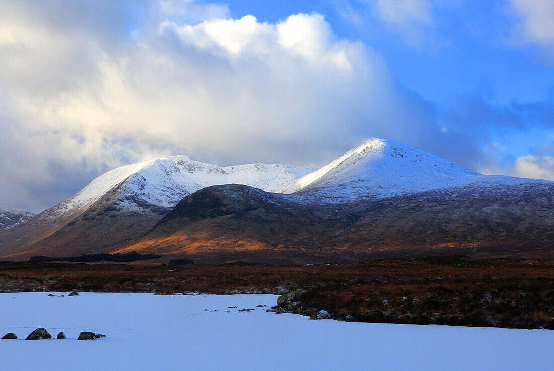 Rannoch Moor, Highlands, Schottland, Vereinigtes Königreich, Europa