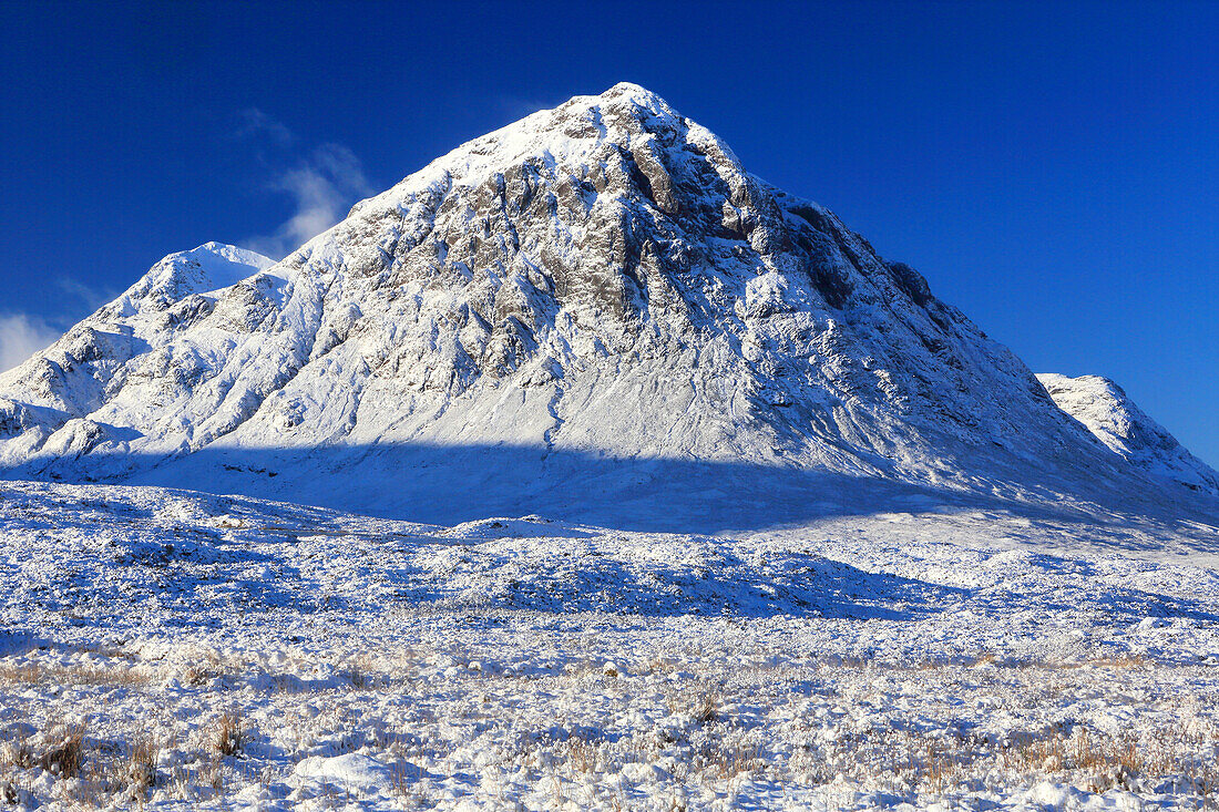 Buachaille Etive Mor, Rannoch Moor, Highland, Schottland, Vereinigtes Königreich, Europa