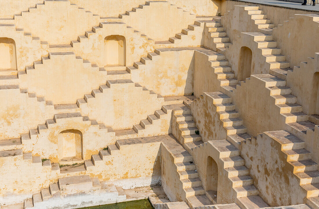 Panna Meena ka Kund, Jaipur, Rajasthan, Indien, Asien