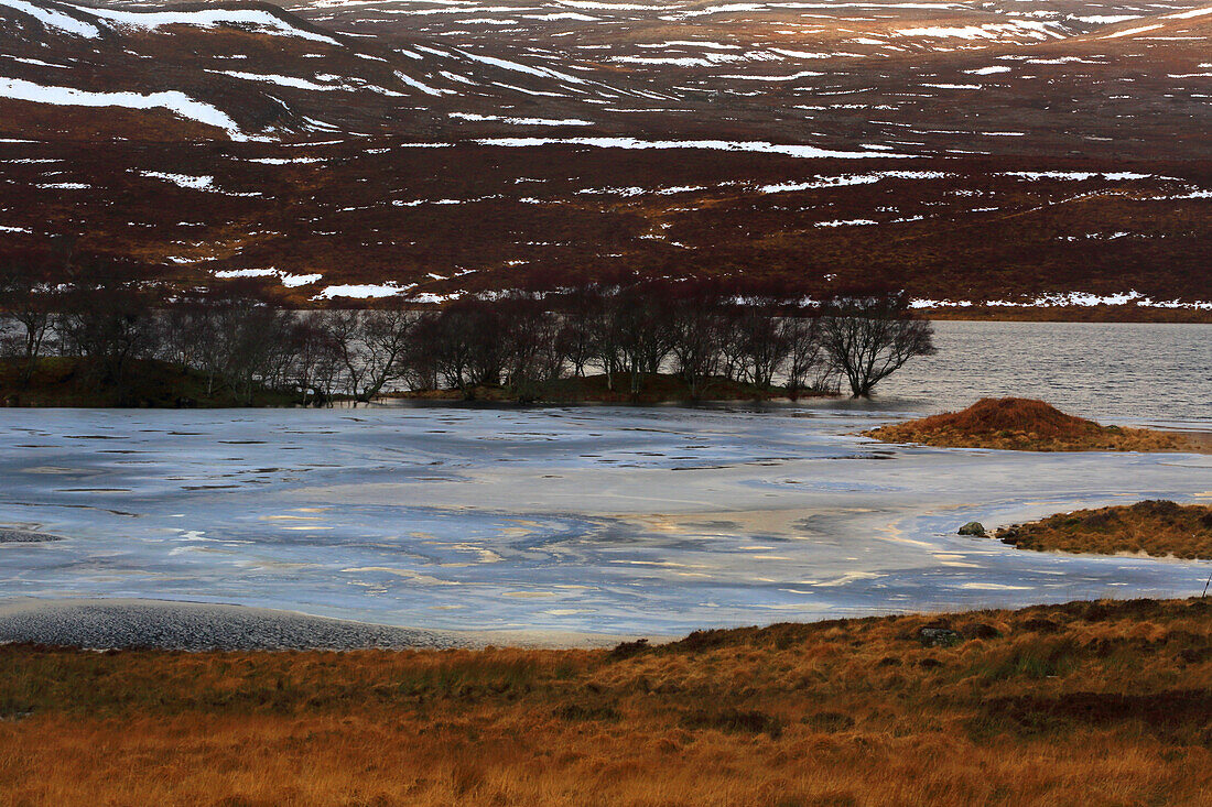 Landschaftsausschnitt, Assynt, Highland, Schottland, Vereinigtes Königreich, Europa