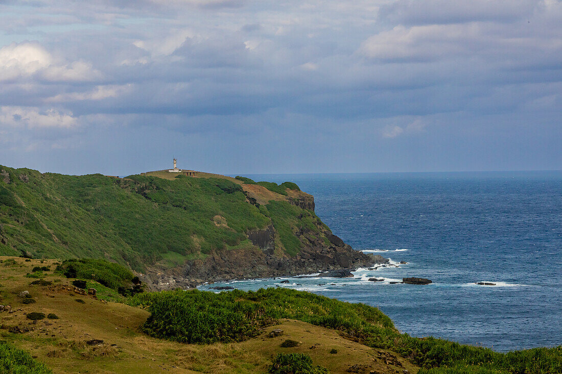 Coastline of Yonaguni Island, Yaeyama Islands, Japan, Asia