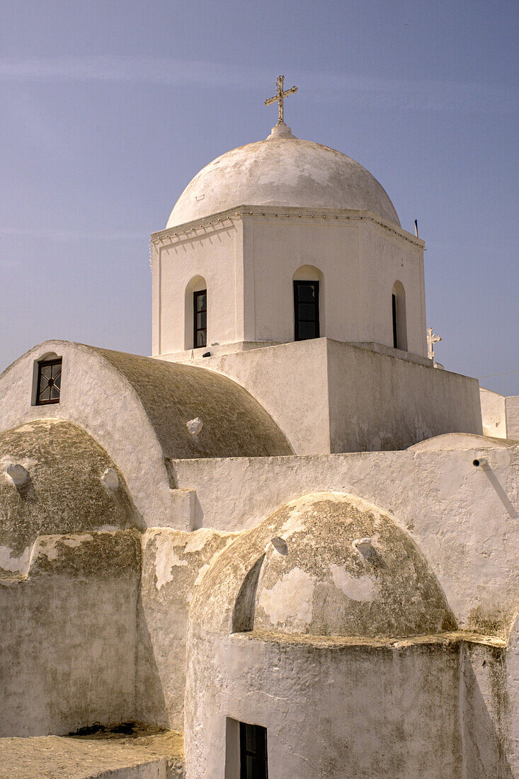 Kirche, Santorin, Kykladen, Griechische Inseln, Griechenland, Europa