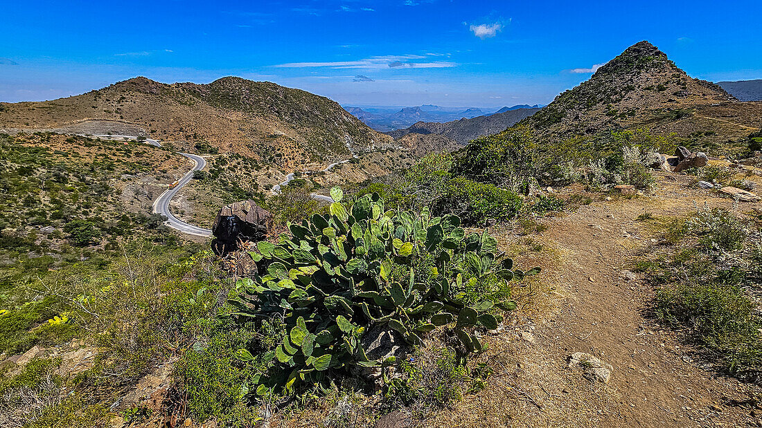 Blick über die Sheikh-Berge, Somaliland, Somalia, Afrika