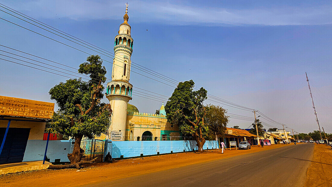 Alte Moschee in Wau, West-Bahr el Ghazal, Südsudan, Afrika