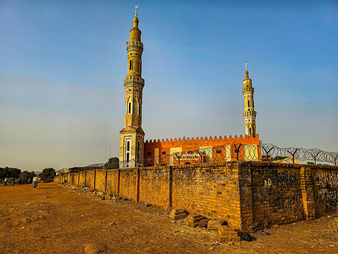 Zentralmoschee, Wau, West-Bahr el Ghazal, Südsudan, Afrika