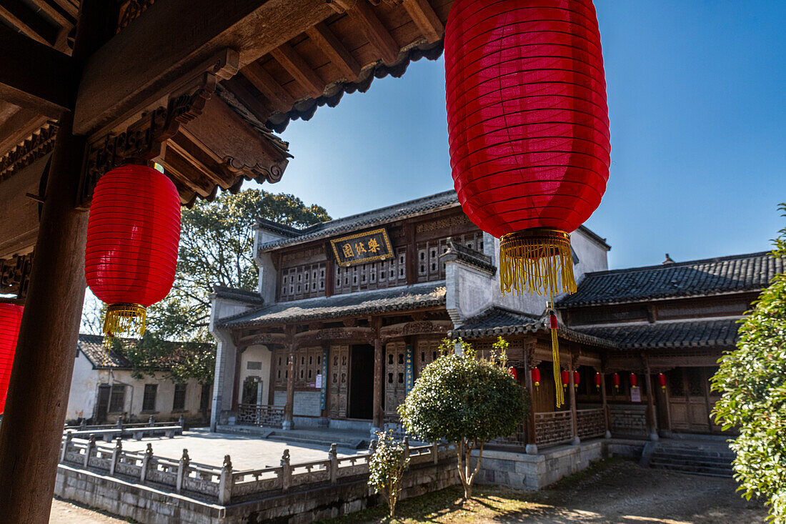 Altes Handelshaus, historisches Dorf Hongcun, UNESCO-Welterbe, Huangshan, Anhui, China, Asien