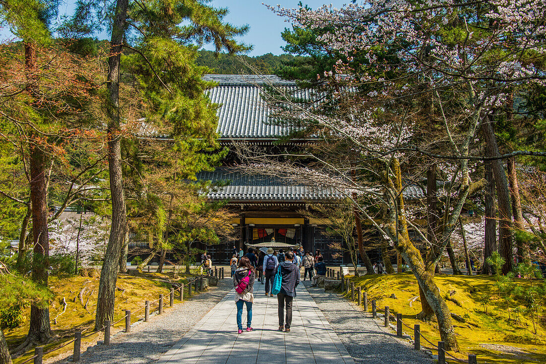 Nanzen-ji-Tempel, Kyoto, Honshu, Japan, Asien