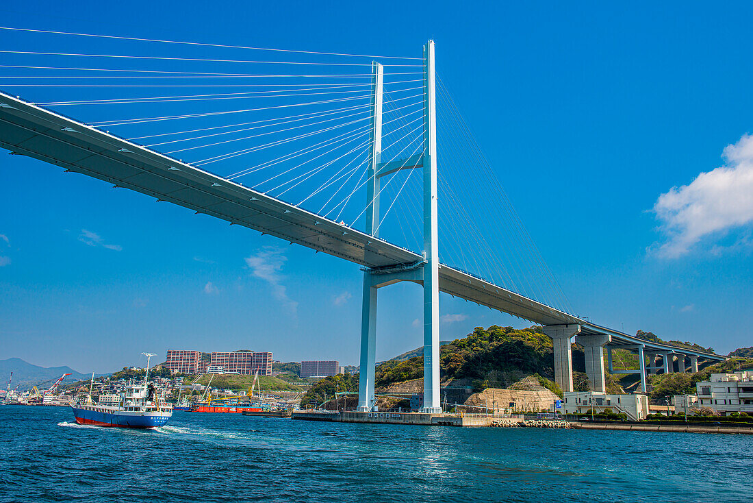 Megami Bridge, Nagasaki, Kyushu, Japan, Asia