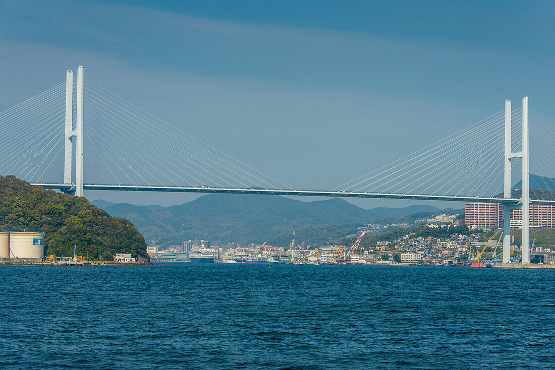 Megami-Brücke, Nagasaki, Kyushu, Japan, Asien