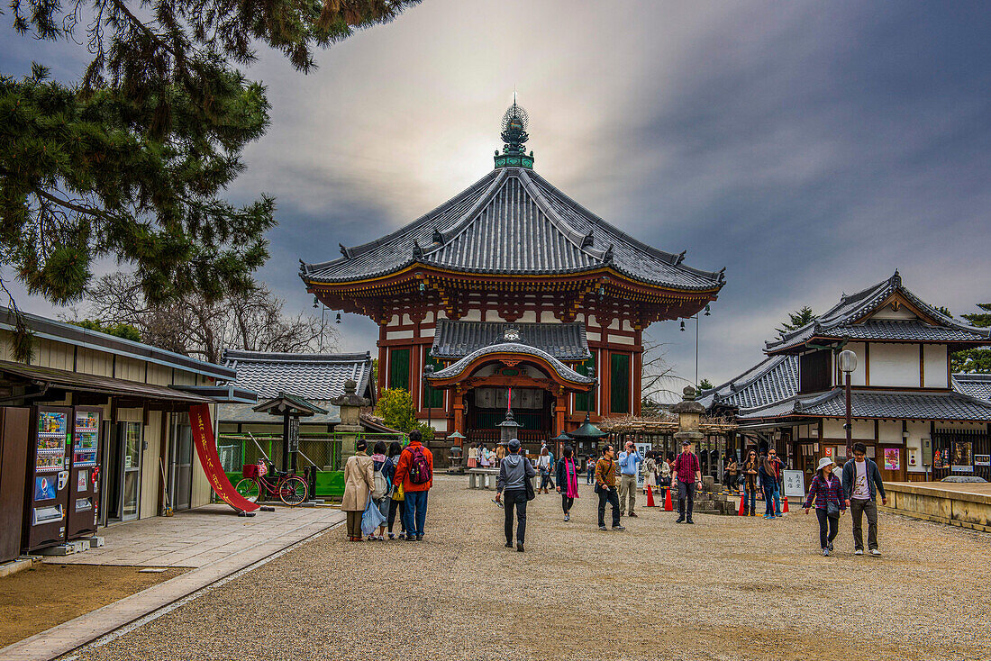 Nan'endo, Südliche Achteckhalle, Kofukuji-Tempel, UNESCO-Welterbe, Nara, Kansai, Honshu, Japan, Asien