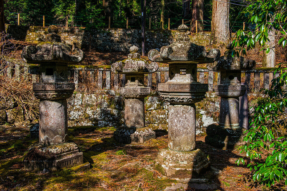 Iemitsu Mausoleum (Taiyuinbyo), UNESCO World Heritage Site, Nikko, Tochigi Prefecture, Kanto, Honshu, Japan, Asia