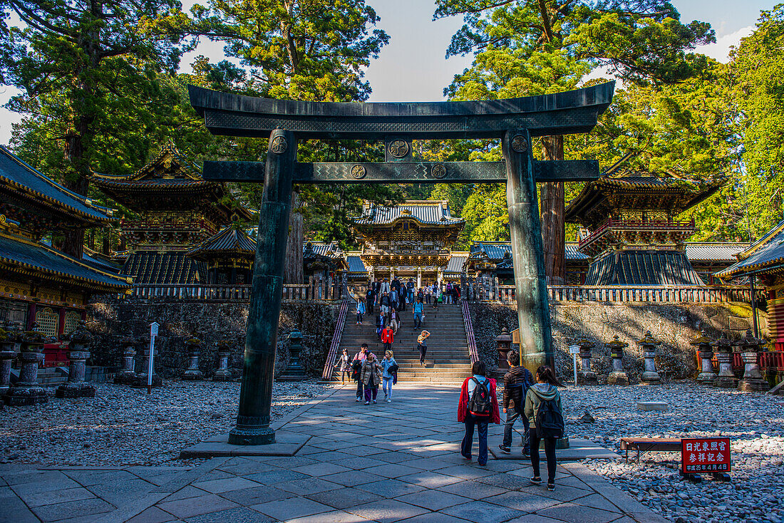 Toshogu Shrine, UNESCO World Heritage Site, Nikko, Tochigi Prefecture, Kanto, Honshu, Japan, Asia