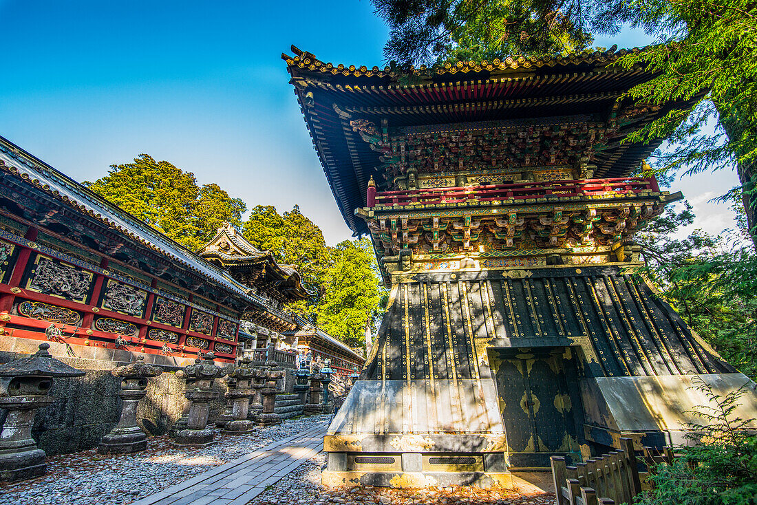 Toshogu Shrine, UNESCO World Heritage Site, Nikko, Tochigi Prefecture, Kanto, Honshu, Japan, Asia