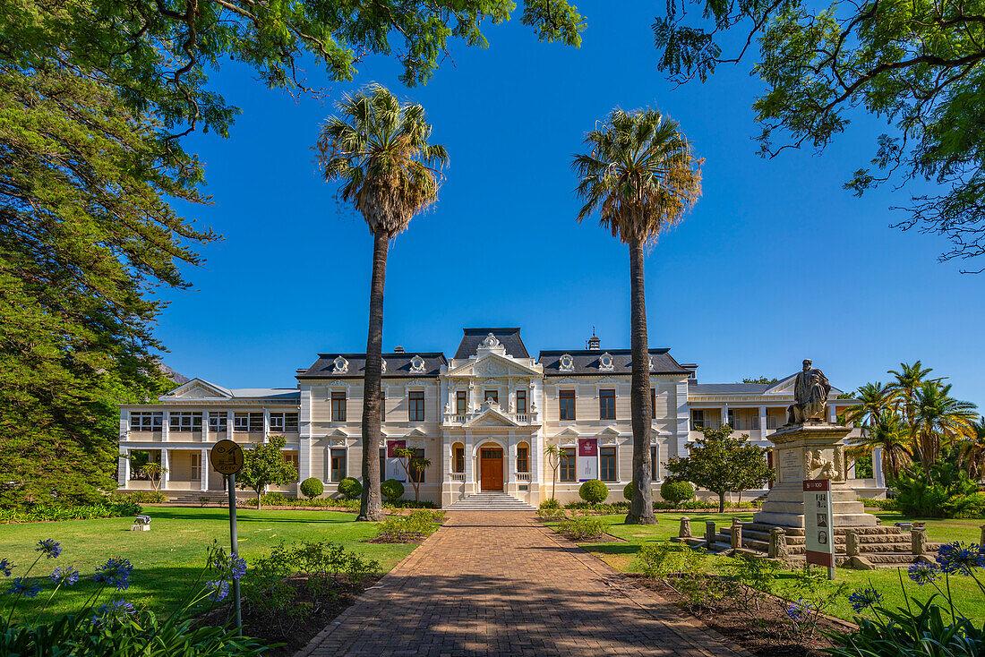 Blick auf die Teologiese Kweekskool University, Stellenbosch Central, Stellenbosch, Westkap, Südafrika, Afrika