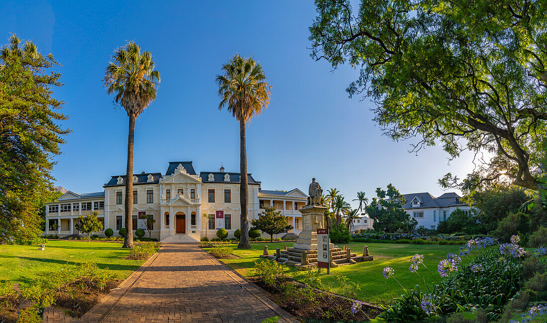 Blick auf die Teologiese Kweekskool University, Stellenbosch Central, Stellenbosch, Westkap, Südafrika, Afrika