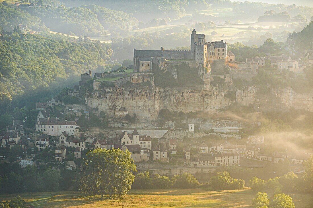 Frankreich, Dordogne, Beynac et Cazenac, Burg, 13. Jahrhundert