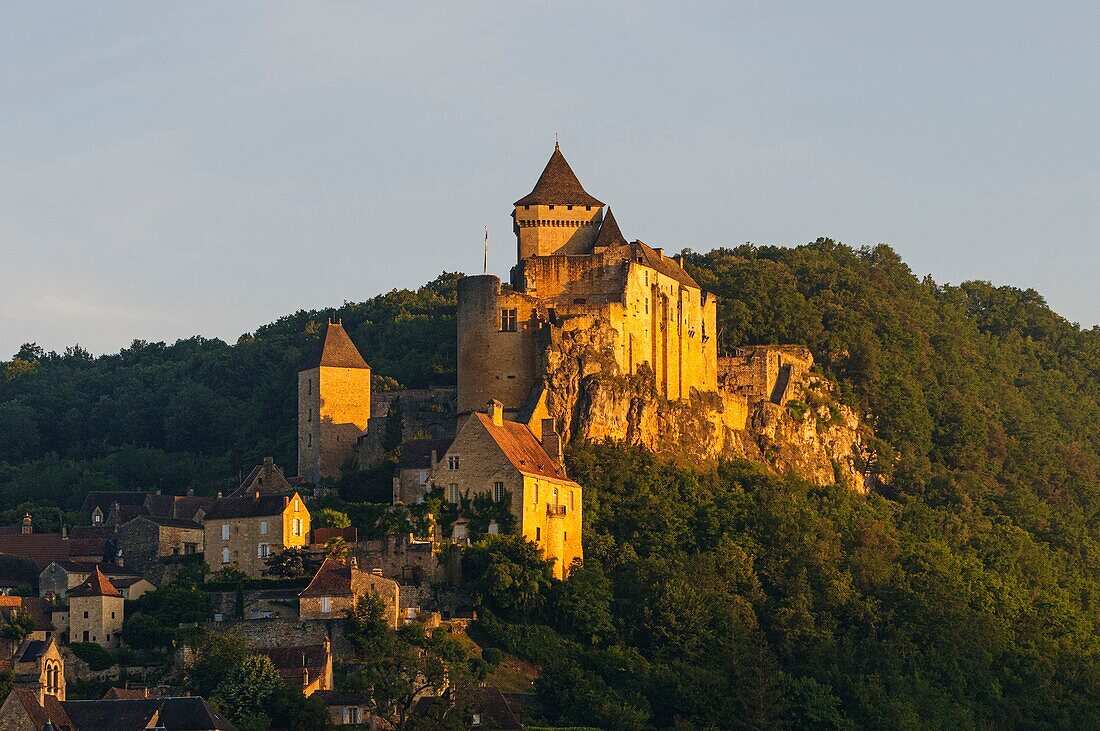 France, Dordogne, Castelnaud, castle of Castelnaud