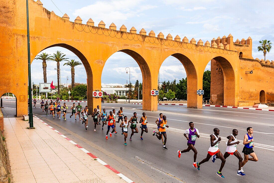 Marokko, Rabat, Internationaler Marathon von Rabat