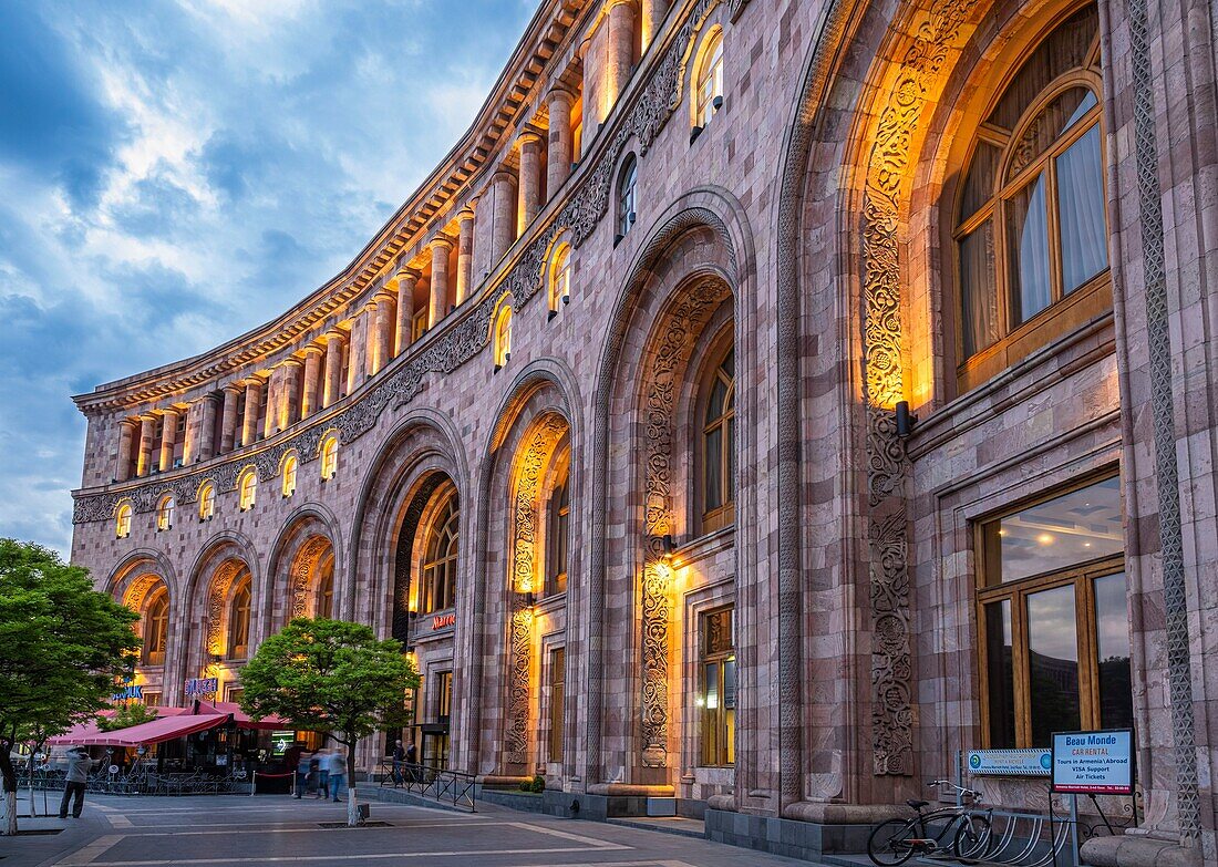 Armenia, Yerevan, Republic square, Marriott Armenia luxury hotel