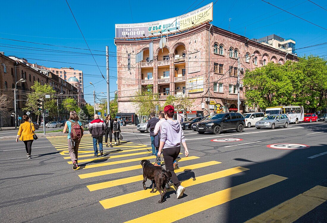 Armenia, Yerevan, Marshal Baghramyan street