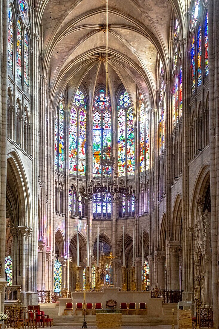 Frankreich, Seine Saint Denis, Saint Denis, die Basilika der Kathedrale