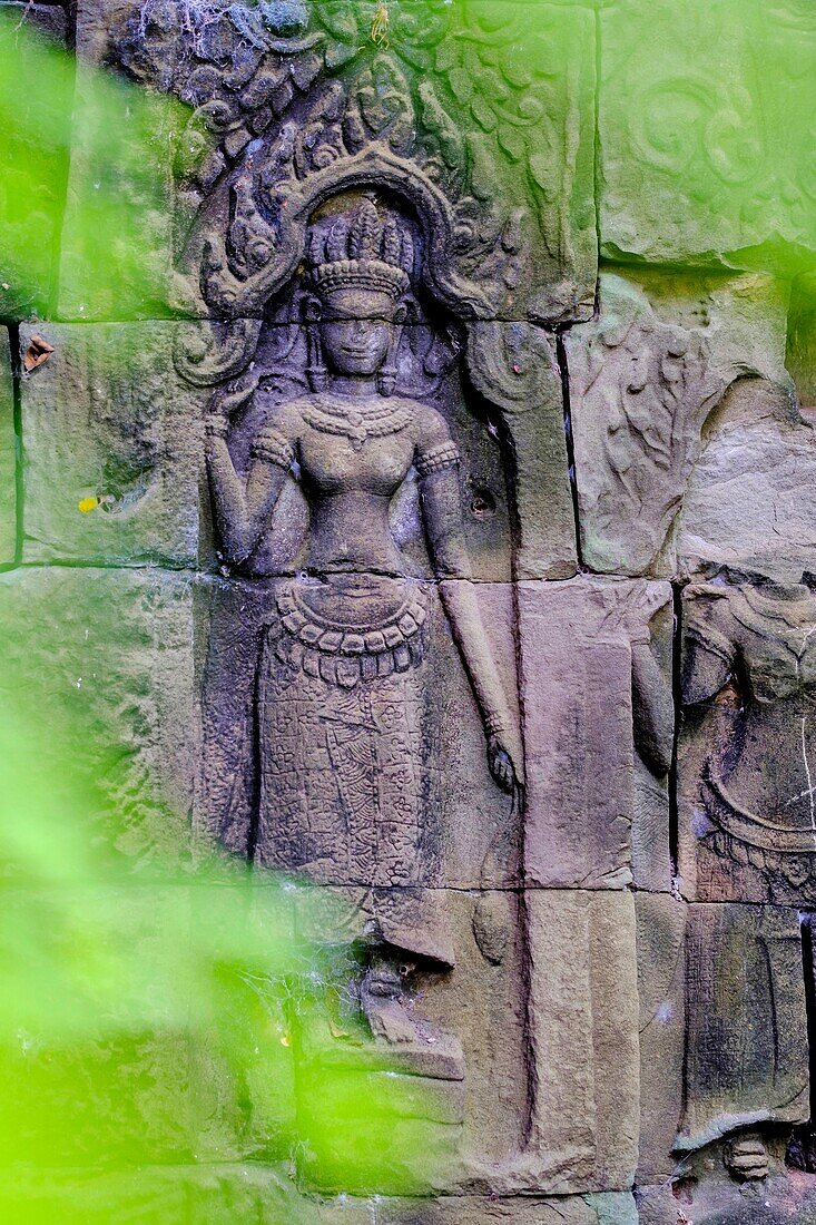 Cambodia, Banteay Chhmar, temple of Prasat Banteay Chhmar, built by king Jayavarman VII in 1181-1201