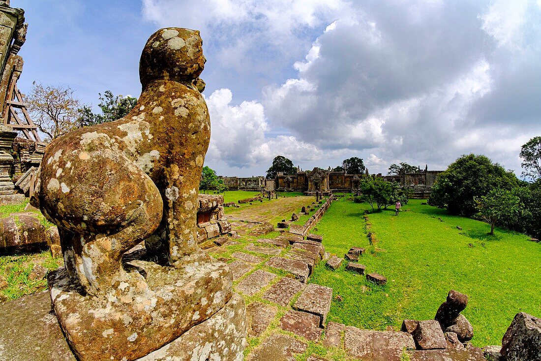 Kambodscha, Provinz Preah Vihear, Preah Vihear Tempel, auf der Liste des Weltkulturerbes der UNESCO, aus dem 9. bis 11.