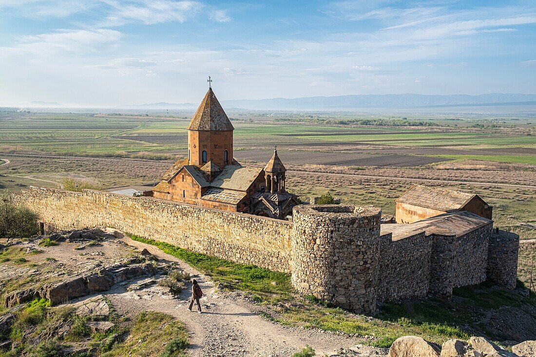 Armenia, Ararat region, Khor Virap monastery