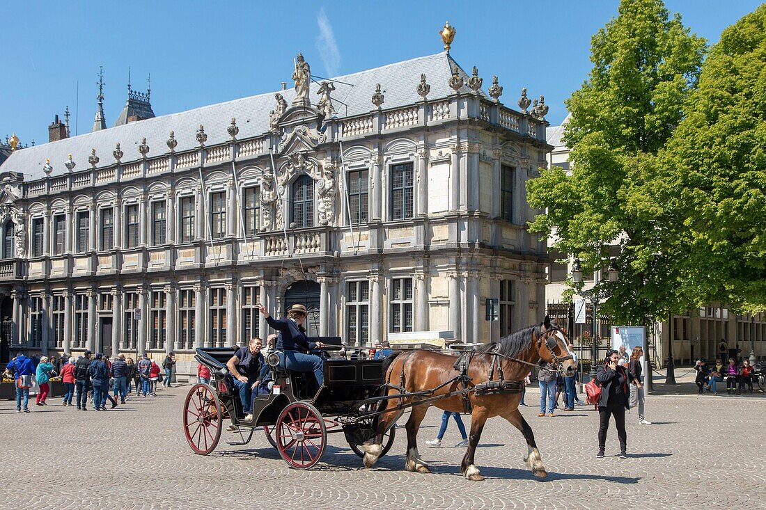 Belgien, Westflandern, Brügge, historisches Zentrum, von der UNESCO zum Weltkulturerbe erklärt, Propstei Saint-Donatien von Brügge, Zentrum der kirchlichen Macht