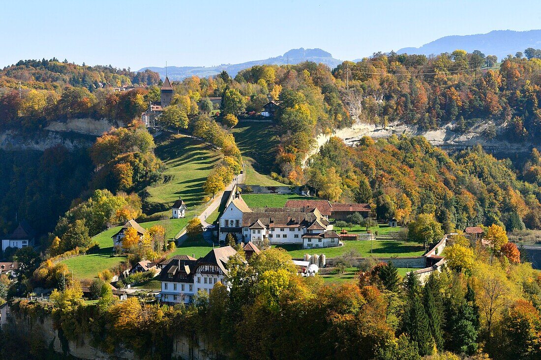 Switzerland, Canton of Fribourg, Fribourg, Montorge Convent